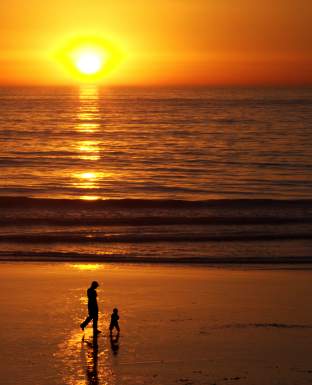 California+beach+sunset+pictures